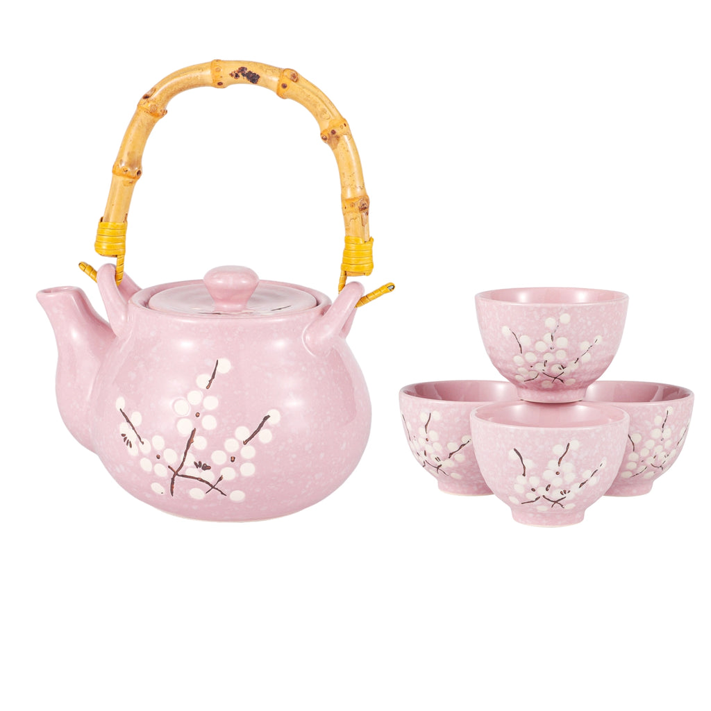 Shamila tea for one théière cherry blossom