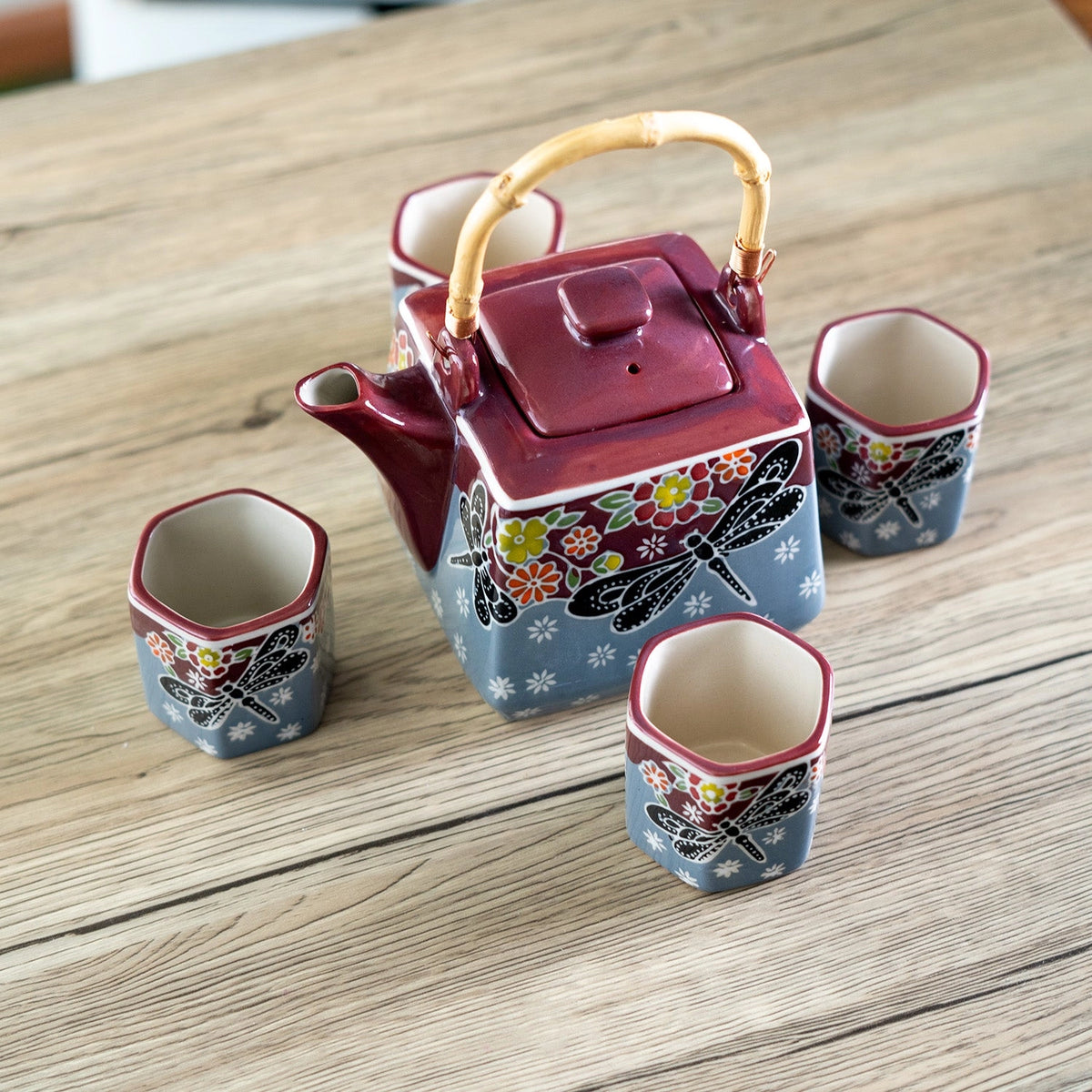 Dragonfly Tombo Tea Set