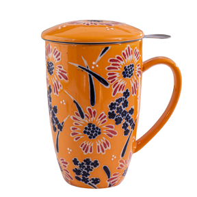 Taza Koi Roja con Infusor