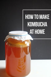 Clase de té en línea sobre cultura Kombucha