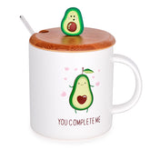 Avocado Mug with Spoon