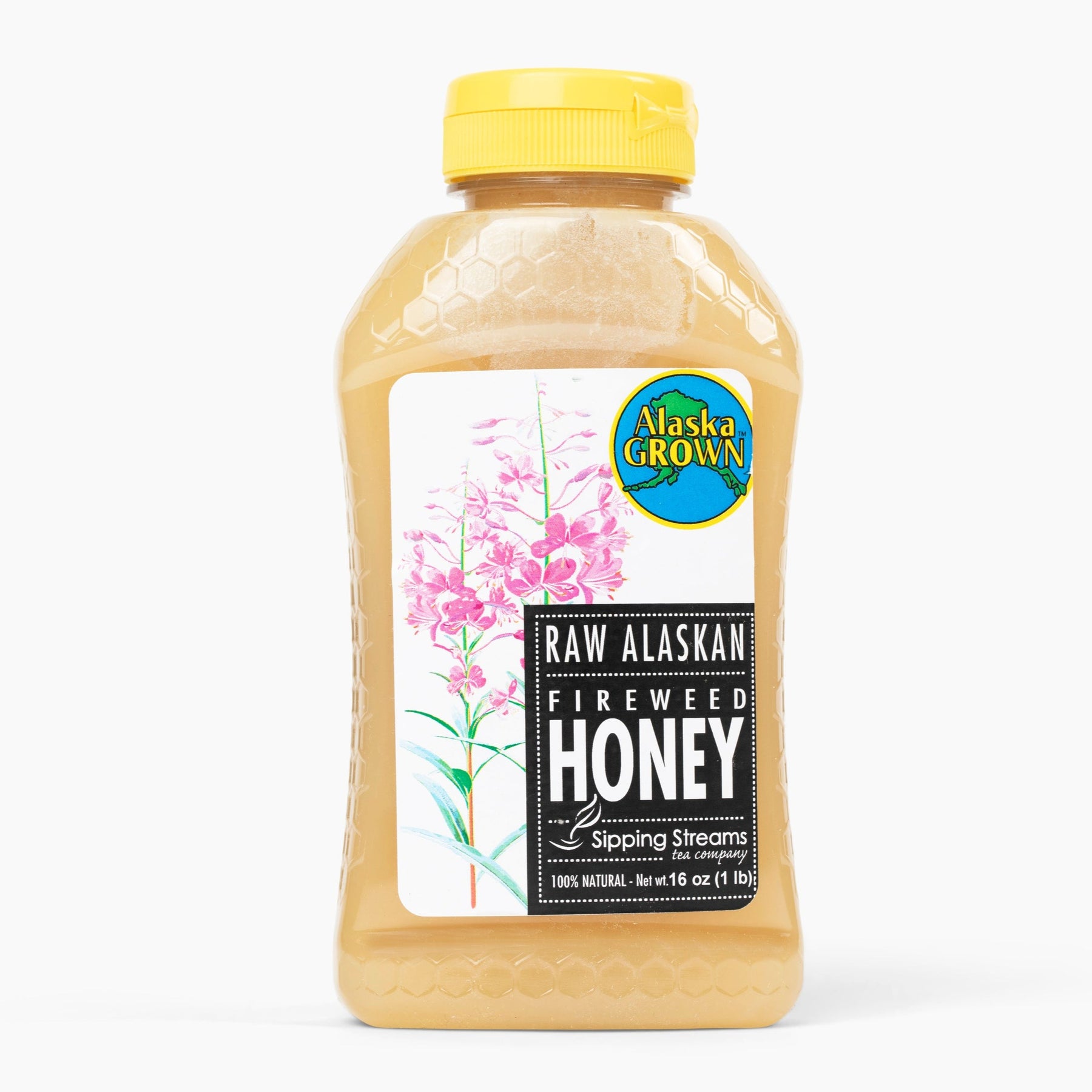 Miel de Fireweed de Alaska | Miel cruda sin filtrar