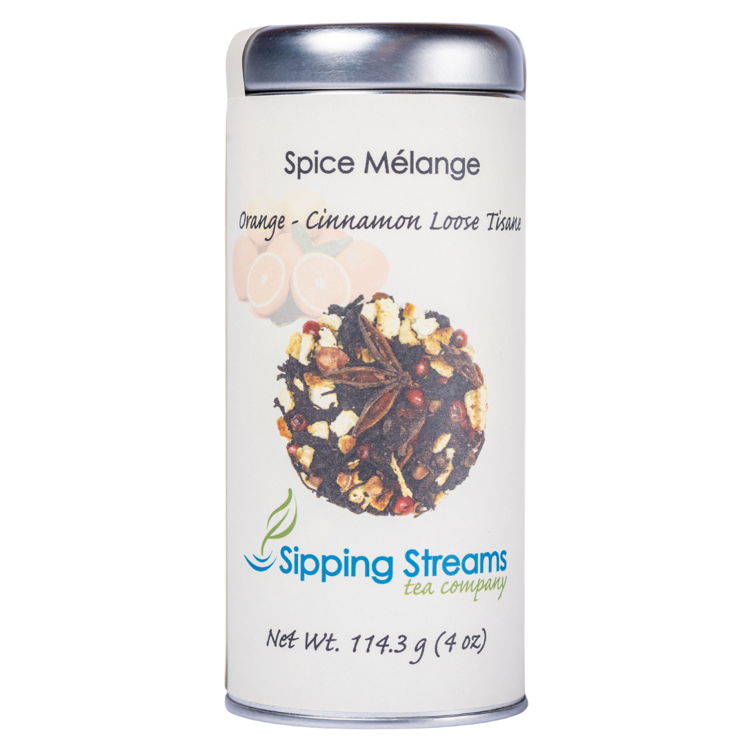 Spice Melange | Orange and Cinnamon Spiced Tea | Sipping Streams
