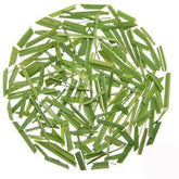 Lemongrass in a circular pattern.